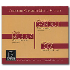 ڵ è  ҽ̾Ƽ ; Concord Chamber Music Society / Brubeck, Gandolfi, Foss (HDCD)