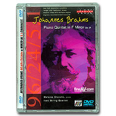  / ǾƳ 5 F  Op.34 ; Johannes Brahms / Piano Quintet in F Minor Op.34 (DVD-Audio/Video)