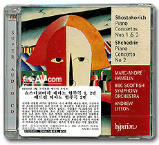  ӵ巹 ƹɷ / Ÿںġ & ε帰 ǾƳ ְ ; Marc-Andre Hamelin / Shostakovich & Shchedrin Piano Concertos(SACD)