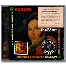 ̻ 巹꽺Ű / νô-  ҳŸ  ; Misha Rachlevsky / Rossini-Six Sonatas for Strings