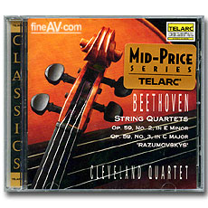 Ŭ귣  / 亥-ǻ Op.59 ; Cleveland Quartet / Beethoven-String Quartets Op. 59, No. 2 & 59, No. 3