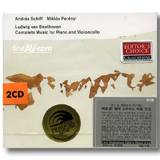 亥: ÿ ҳŸ  ; Andras Schiff(Piano), Miklos Perenyi(Cello) / BEETHOVEN: Complete Music For Piano And Violoncello (2CD)