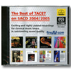  Ʈ  ŸüƮ  SACD 2004/2005 ; The Best of TACET on SACD 2004/2005 (SACD)