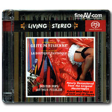 Ƽ ǵ鷯 &  ˽ / : ĸ ſ ; Arthur Fiedler & the Boston Pops Orchestra / Offenbach: Gaite Parisienne (SACD)