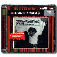  Ŭ̹ / Ű-ǾƳ ְ 1 & 帶ϳ-ǾƳ ְ 2 ; Van Cliburn / Tchaikovsky-Piano Concerto No. 1 & Rachmaninoff-Piano Concerto No. 2 (SACD)