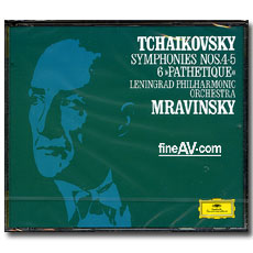 Դ ǶŰ / Ű- 4~6 ; Evgeny Mravinsky / TCHAIKOVSKY-Symphony No4.5.6 (2CD)