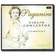 ˷帣 ι / İϴ-̿ø ְ ; Alexandre Dubach / Paganini-Violin Concertos (3CD)